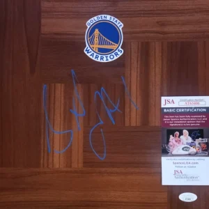 Stephen Jackson Signed Floorboard w/ JSA COA #AT63406 Golden State Warriors