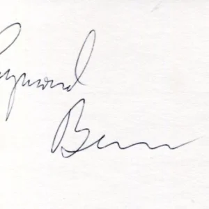 Raymond Benson James Bond 007 Author Writer Signed Autograph