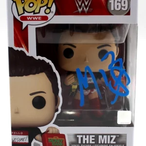 Michael Mizanin Signed The MIZ WWE Funko Pop 1619 W/Beckett COA BQ83854