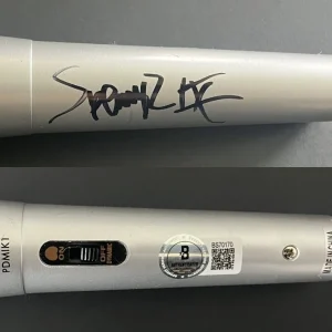 SPENCER CHARNAS ICE NINE KILLS SIGNED MICROPHONE w/EXACT PROOF & BECKETT BAS COA