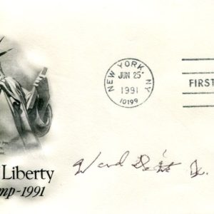 Ward Dewitt WWII War Bikini Atoll Atomic Bomb Operation Crossro Signed Autograph