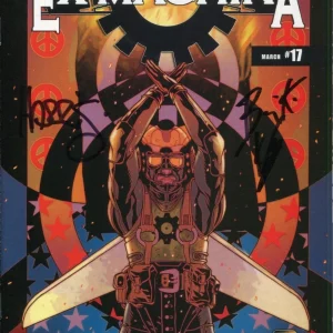 Brian K Vaughan Tony Harris Signed Autograph Ex Machina #17 Wildstorm Comic Book