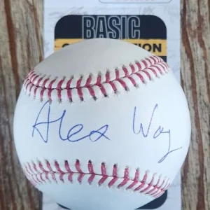 Alexandr Alex Wang Signed OMLB Baseball w/ JSA COA #CG18935 Scale AI Founder CEO