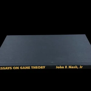 John Forbes Nash Jr Nobel Prize Economics Game Theory Signed Autograph Book BAS