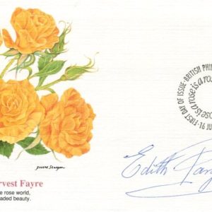 Edith Pargeter Ellis Peters Brother Cadfael Chronicles Author Signed Autograph