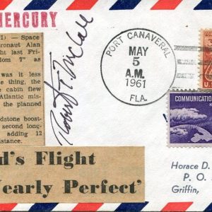 Robert McCall NASA Space Artist Signed Autograph FDC