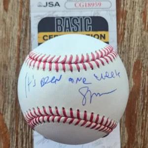 Steven Page Signed Official MLB Baseball w/ JSA COA Barenaked Ladies One Week