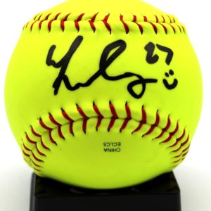 Emma Lemley Signed Blaze Va Tech AUSL USA Softball w/Beckett BAS COA BT78228