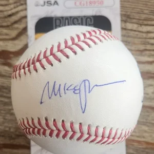 Mike Johnson Signed OMLB Baseball w/ JSA COA #CG18950 Speaker of the House