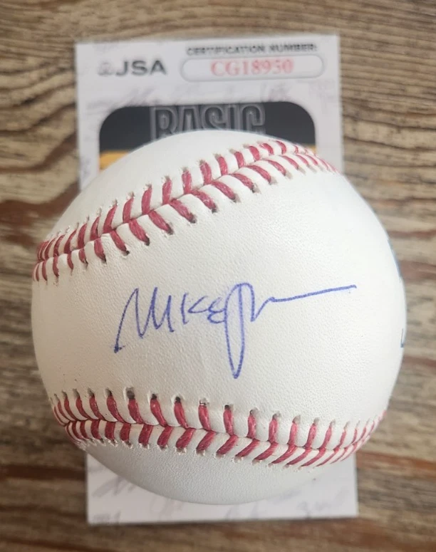 Mike Johnson Signed OMLB Baseball w/ JSA COA #CG18950 Speaker of the House