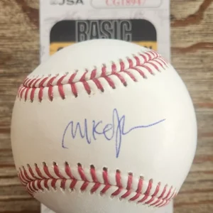 Mike Johnson Signed OMLB Baseball w/ JSA COA #CG18947 Speaker of the House