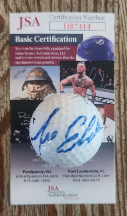 Lee Elder Signed Golf Ball w/ JSA COA #II87414 Titleist