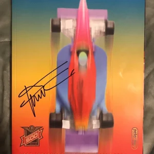 2003 Indy 500 Program Signed By Winner Gil De Ferran Indianapolis Autographed