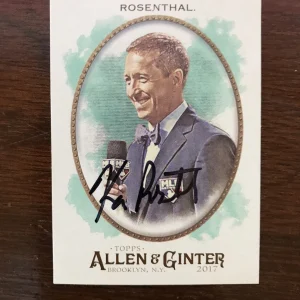 Signed Trading Card Ken Rosenthal Allen & Ginter Autographed