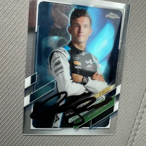 Signed Trading Card Indy 500 Car Indianapolis Christian Lundgaard Formula 1 F1