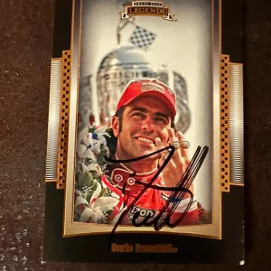 Signed Trading Card Indy 500 Car Indianapolis Dario Franchitti