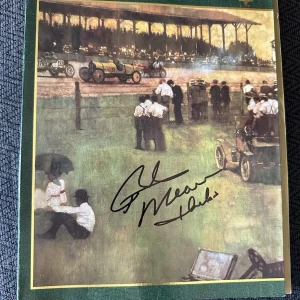 1991 Indy 500 Program Signed By Winner Rick Mears Autographed