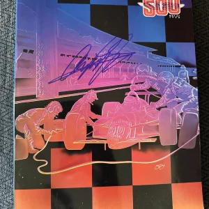1990 Indy 500 Program Signed By Winner Arie Luyendyk Autographed Indianapolis