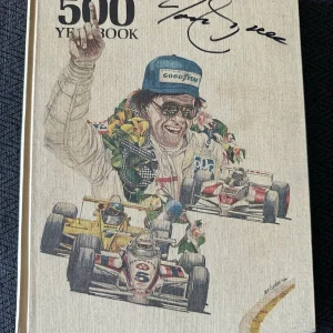 1983 Indy 500 Program Signed By Winner Tom Sneva Autographed Yearbook