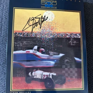 1993 Indy 500 Program Signed By Winner Emerson Fittipaldi Auto Indianapolis