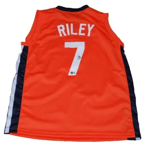 WILL RILEY signed (ILLINOIS FIGHTING ILLINI) basketball jersey BECKETT BS22731