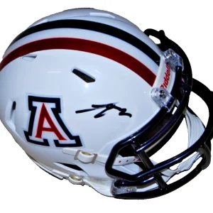 TETAIROA MCMILLAN signed (ARIZONA WILDCATS) mini football helmet BECKETT BS38111