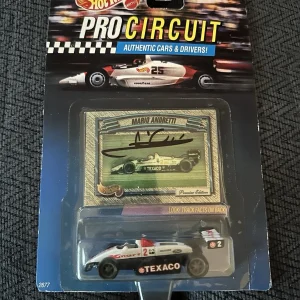 Indianapolis 500 1:64 DieCast Signed Mario Andretti Indy Car Autographed
