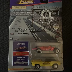 Indianapolis 500 1:64 DieCast Signed Mario Andretti Indy Car Autographed 1969