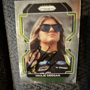 Signed Trading Card Indy Nxt Car Indianapolis 500 Hailie Deegan NASCAR