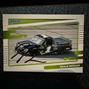 Signed Trading Card Indy Nxt Car Indianapolis 500 Hailie Deegan NASCAR