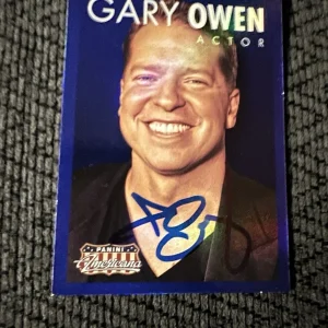 Gary Owen Signed Trading Card Autographed Panini Americana Comedian