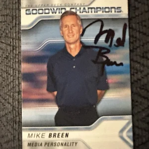 Mike Breen Signed Espn Trading Card Announcer ABC Bang!