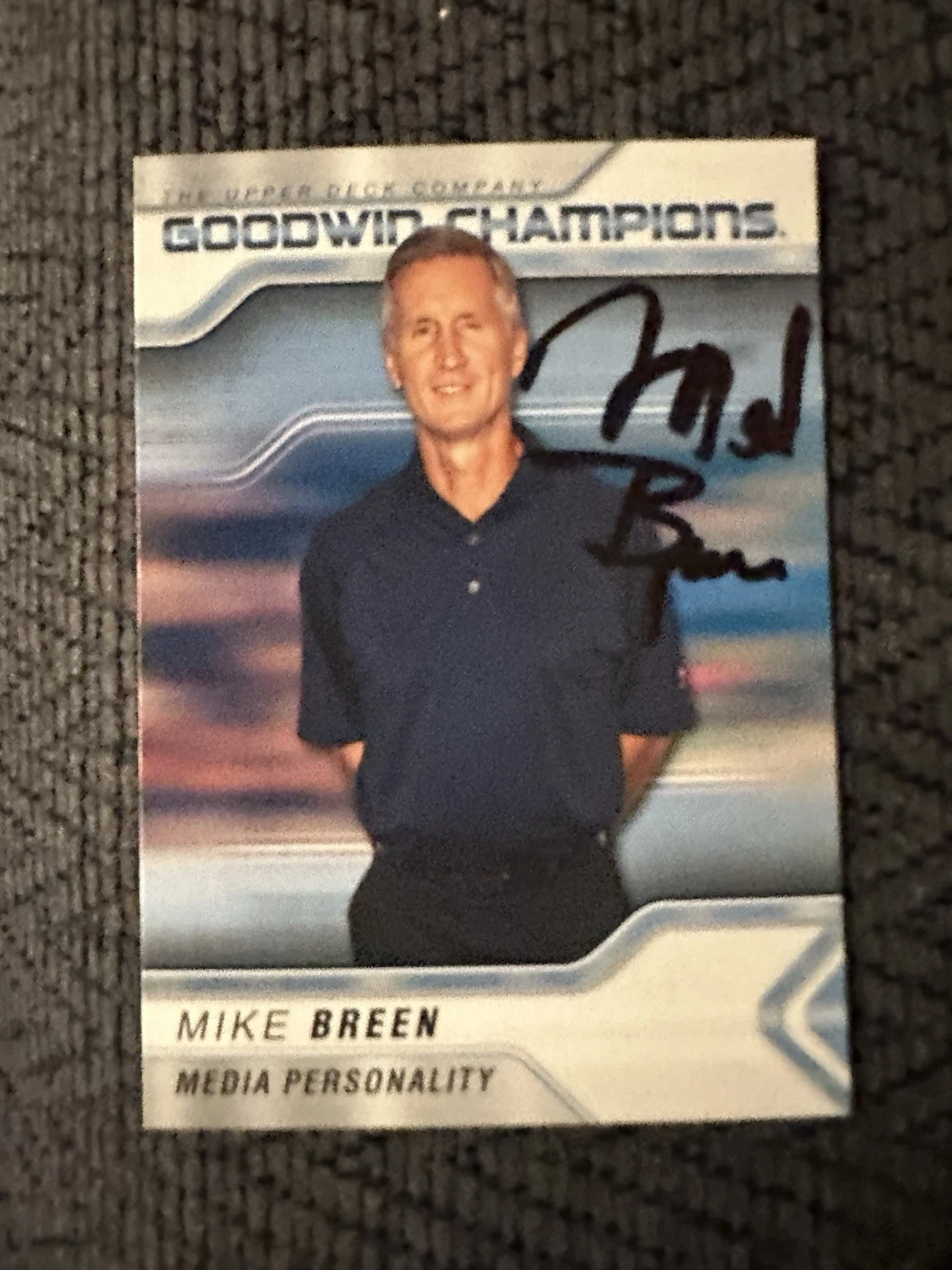 Mike Breen Signed Espn Trading Card Announcer ABC Bang! | Autographia