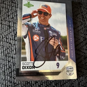 2024 Parkside Indy Car Trading Card 500 Signed Scott Dixon Parallel