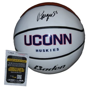PAIGE BUECKERS signed (UCONN HUSKIES) WNBA #1 PICK LOGO basketball JSA CF85623