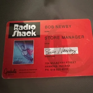 The Graduate Hotel Bloomington Indiana Key Card Stranger Things Bob Newby