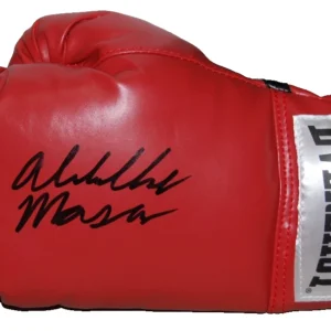 ABDULLAH MASON signed (LIGHTWEIGHT) WBO Everlast Boxing glove BECKETT  BT78245