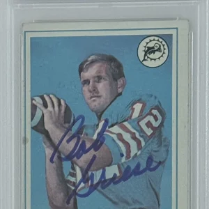 1968 68 Topps Bob Griese Rookie Card RC Signed PSA DNA Certified AUTOGRAPH HOF