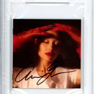 Ariana Grande SIGNED Eternal Sunshine CD COVER ENTIRE SIG Autographed PSA DNA