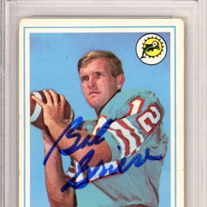 1968 68 Topps Bob Griese Rookie Card RC Signed PSA DNA COA AUTOGRAPHED HOF QB