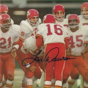 LEN DAWSON Signed 11/24/69 SPORTS ILLUSTRATED Beckett Auth. (BAS)