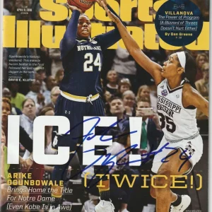 ARIKE OGUNBOWALE Signed 4/9/18 SPORTS ILLUSTRATED Beckett Auth (BAS) NO LABEL