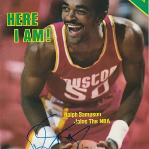 RALPH SAMPSON Signed 10/31/83 SPORTS ILLUSTRATED Beckett Auth (BAS)