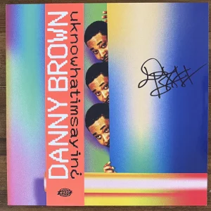 SIGNED Danny Brown ‎uknowhatimsayin Autographed VINYL LP BAS Beckett Authentic