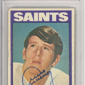 SIGNED 1972 72 TOPPS ARCHIE MANNING HOF RC CARD PSA DNA COA CERTIFIED AUTOGRAPH