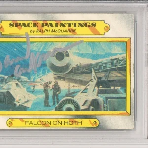 1980 TOPPS STAR WARS DAVID ANKRUM VOICE OF WEDGE AUTOGRAPHED SIGNED PSA DNA COA