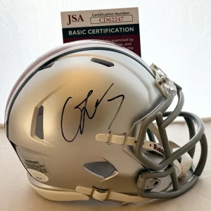 C. J. Stroud Texans signed Ohio State Buckeyes mini helmet autographed #1 JSA