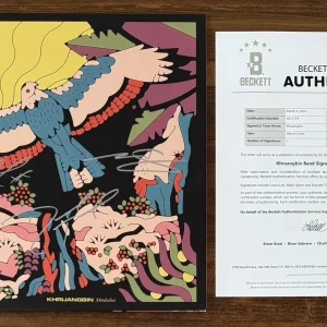 Khruangbin - Mordechai AUTOGRAPHED FULL BAND SIGNED Vinyl LP Beckett BAS COA