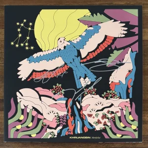 Khruangbin Mordechai AUTOGRAPHED FULL BAND SIGNED COVER Vinyl LP Beckett BAS COA
