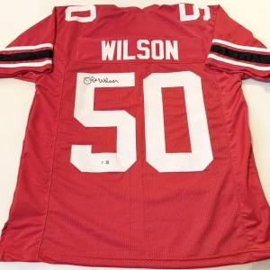 Otis Wilson Louisville Cardinals signed Custom jersey Beckett Witnessed